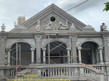 Thạch cao | TÔ ĐẮP MẶT TIỀN CỔ ĐIỂN